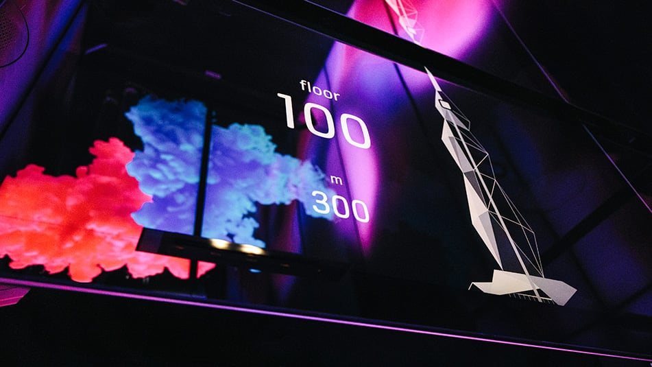 Konnektivität bietet die Möglichkeit, das Aufzugserlebnis anzupassen und zu verbessern.