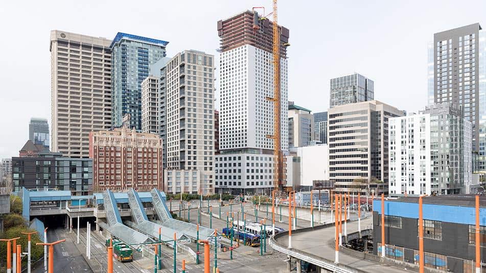 KONE JumpLift Kunden erleben einen Produktivitätssprung auf den Baustellen.