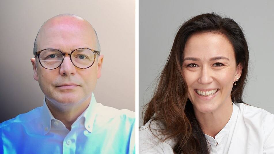 Tim Stonor (links) und Tessina Czerwinski (rechts)