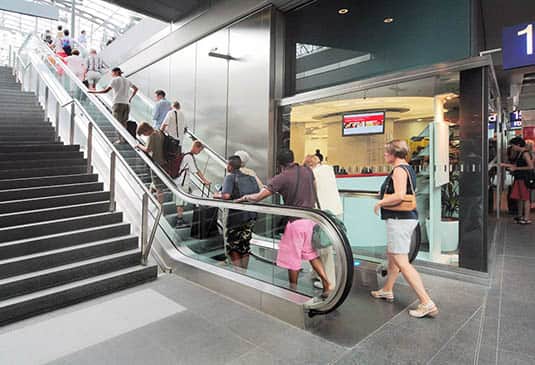 Kone Roltrappen TransitMaster™ 120 Rolltreppe - KONE Schweiz
