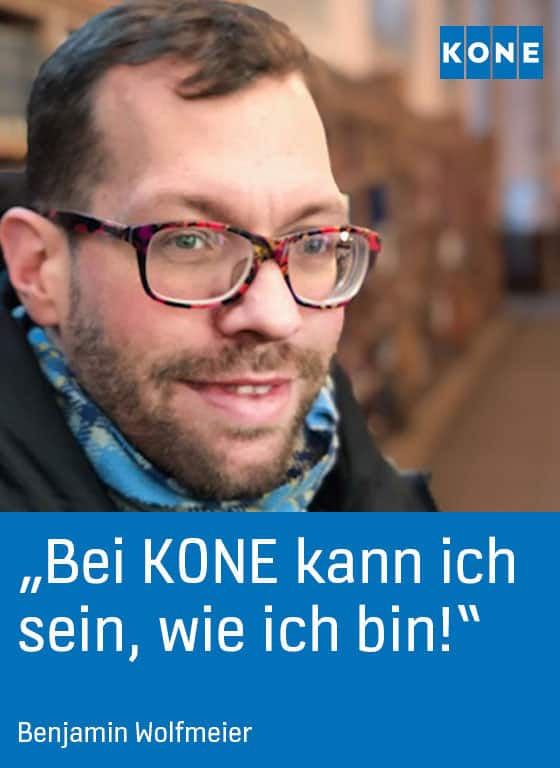 "Chez KONE, je peux être qui je suis !"