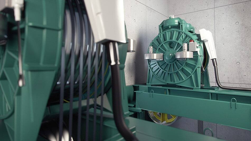 Les nouvelles technologies telles que le KONE UltraRope® super léger peuvent offrir une efficacité énergétique sans précédent.